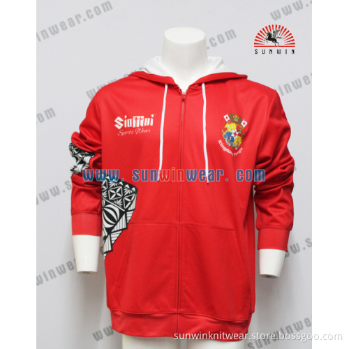 2017 high quality custom design winter sports hoodie wholesale